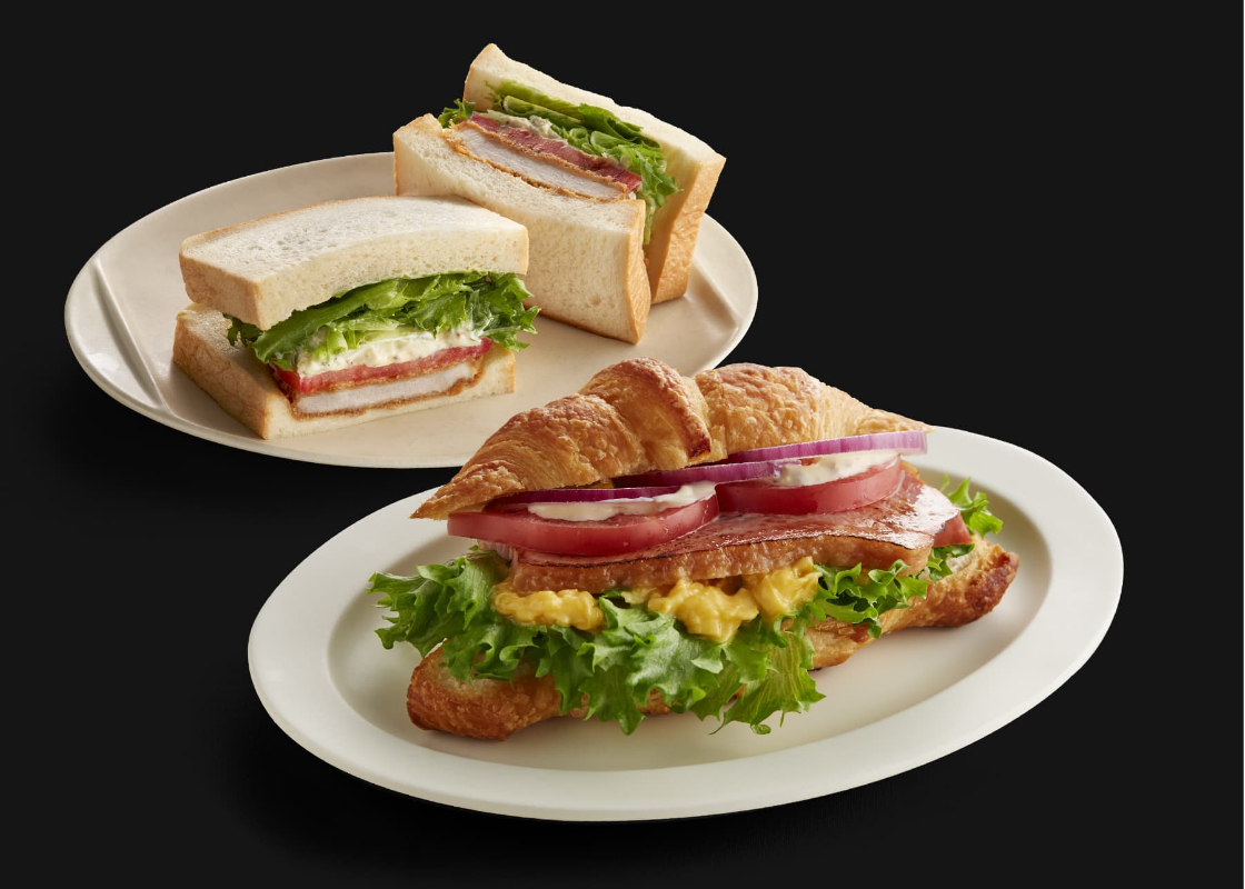 サンドイッチメニュー